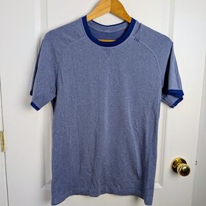 Lululemon Metal Vent Tech Short Sleeve Blue Men’s Small Athletic T-Shirt #15